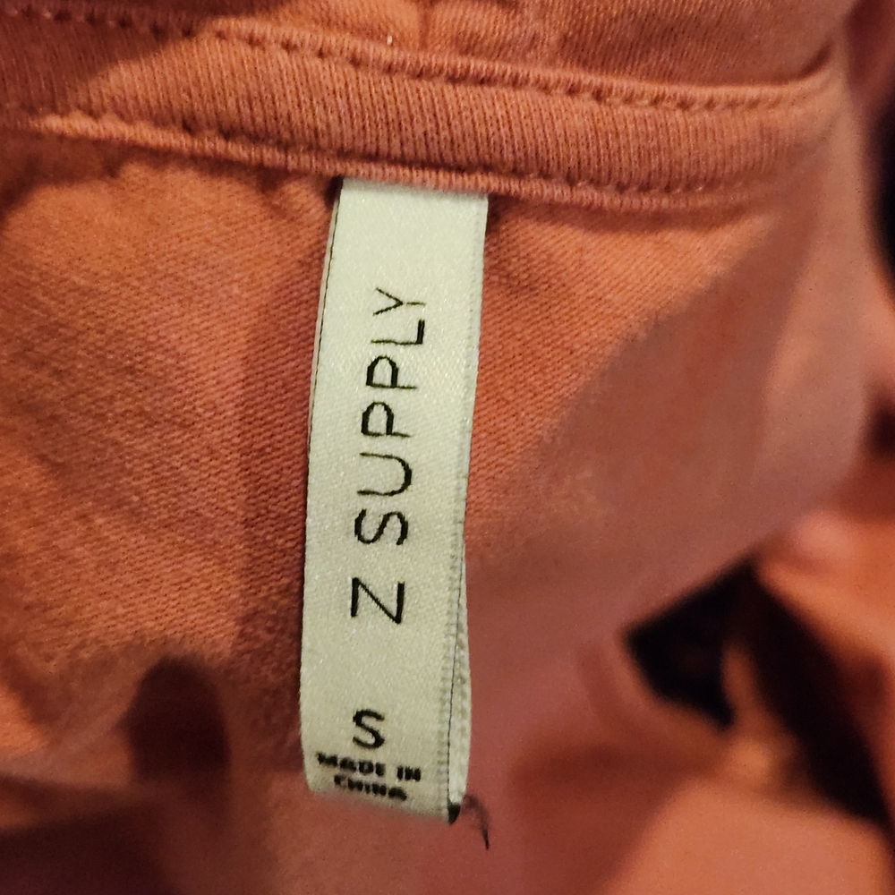 Z Supply Coral Sleeveless Blouse Size S Euc - Picture 3 of 3